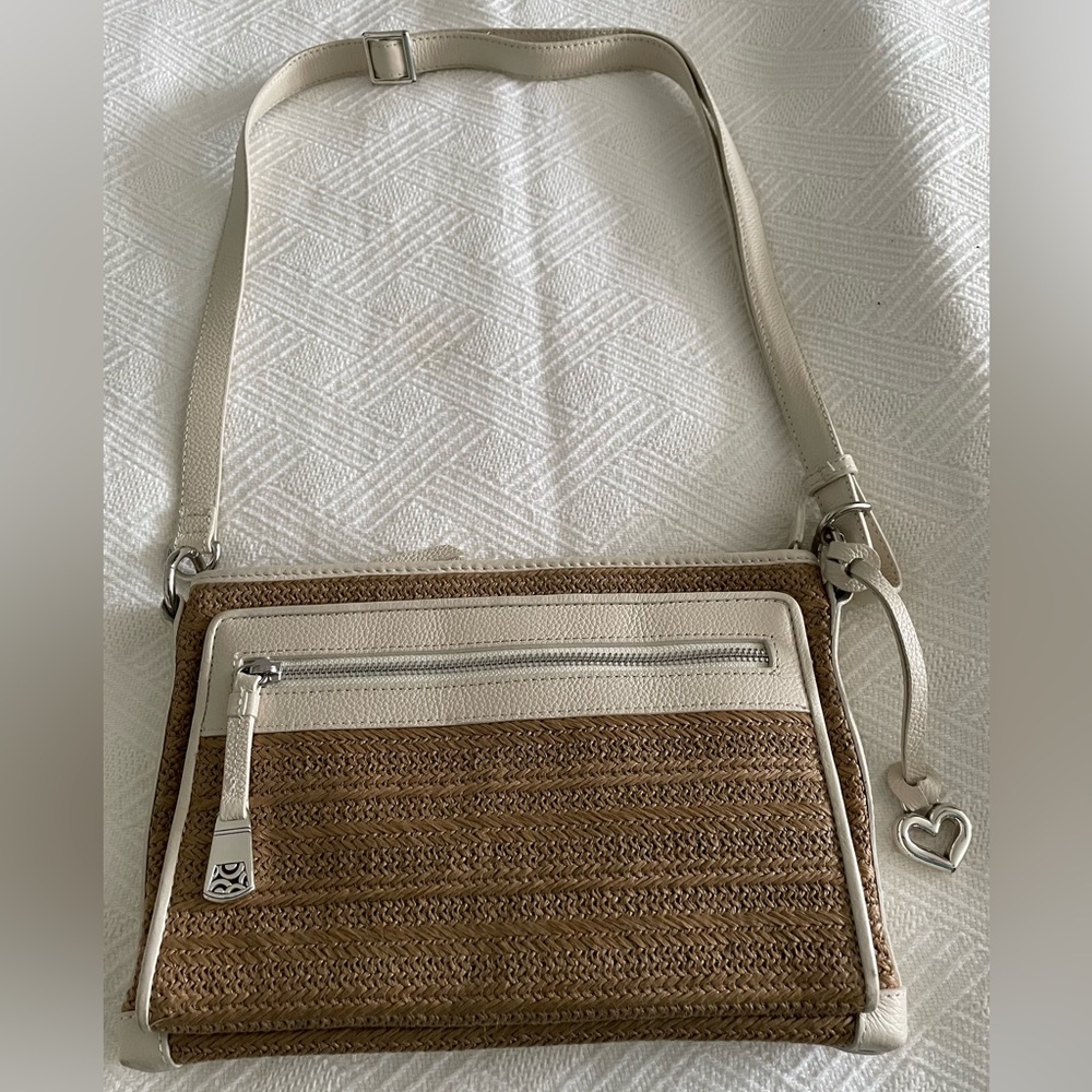 Brighton Brooklyn, Straw Organizer Handbag